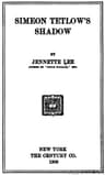 Simeon Tetlow's Shadow