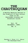 The Chautauquan, Vol. 04, November 1883a Monthly Magazine Devoted to the Promotion of True Culture.organ of the Chautauqua Literary and Scientific Circle.