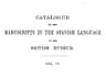 Catalogue of the Manuscripts in the Spanish Language in the British Museum. Vol. 4
