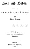 Soll Und Haben, Bd. 1 (2)roman in Sechs Büchern