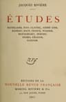 Études: Baudelaire, Paul Claudel, André Gide, Rameau, Bach, Franck, Wagner, Moussorgsky, Debussy, Ingres, Cézanne, Gauguin