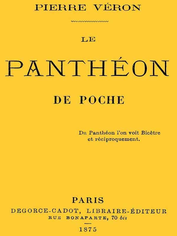 Le Panthéon De Poche