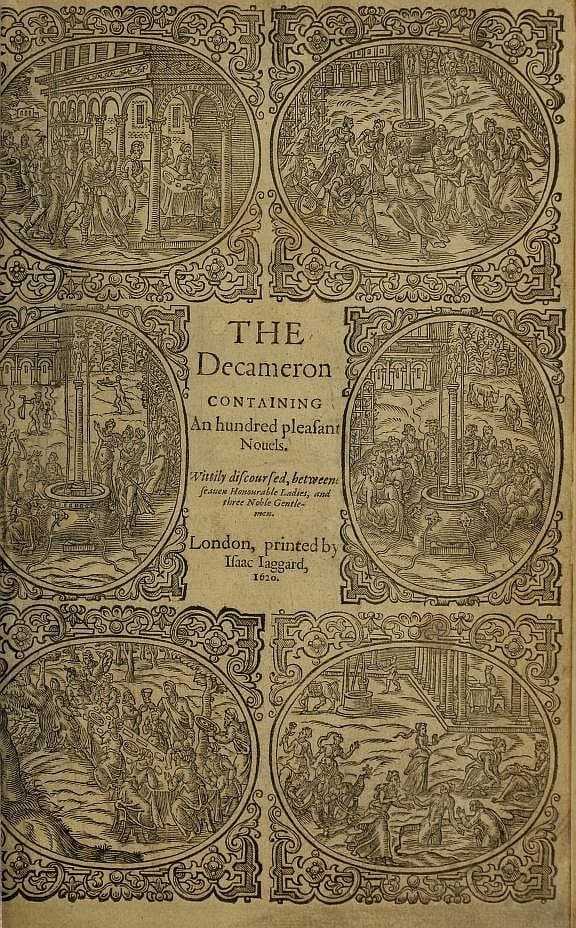 The Decameron (day 1 to Day 5)containing an Hundred Pleasant Novels