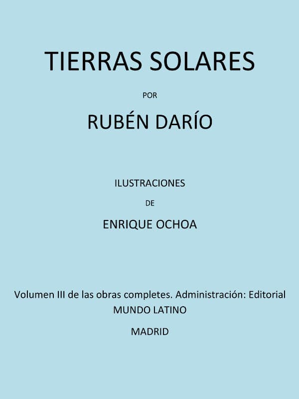 Tierras Solaresobras Completas Vol. III