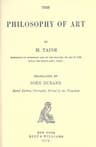 The Philosophy of Art