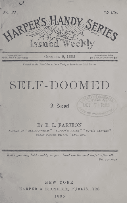 Self-Doomed: A Novel