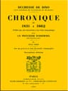 Chronique De 1831 À 1862, Tome 4 (de 4)