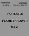Portable Flame Thrower M2-2