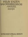 Das Österreichische Antlitz: Essays