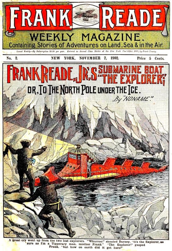Frank Reade Jr.'S Submarine Boat; Or, to the North Pole Under the Ice.