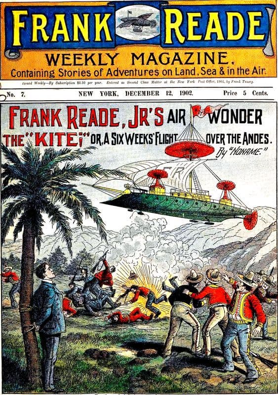 Frank Reade Jr.'S Air Wonder, the "Kite"; Or, a Six Weeks' Flight Over the Andes