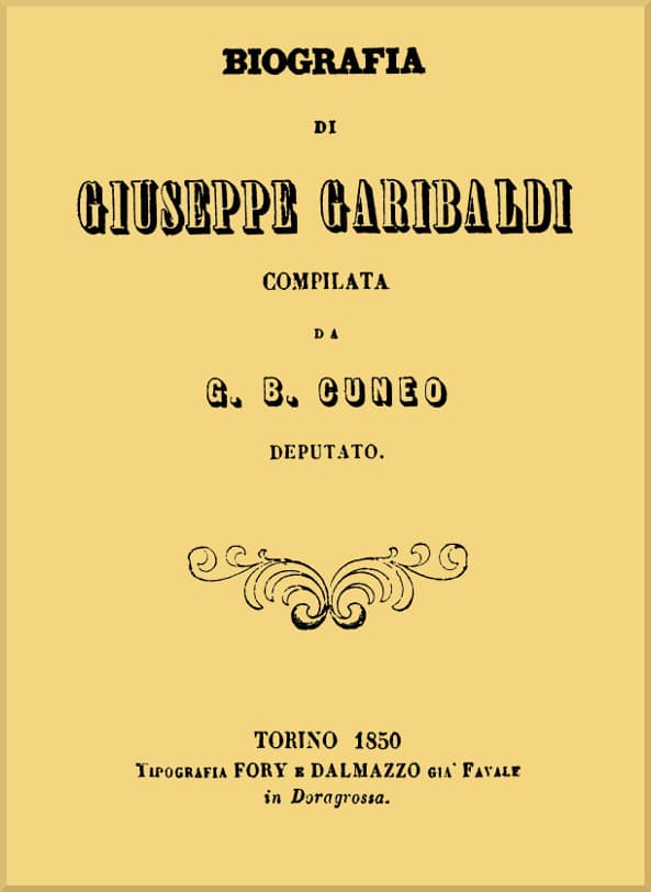 Biografia Di Giuseppe Garibaldi