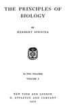 The Principles of Biology, Volume 1 (of 2)