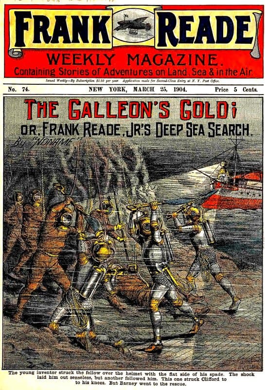 The Galleon's Gold; Or, Frank Reade, Jr.'S Deep Sea Search.