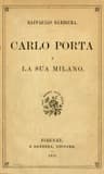 Carlo Porta E La Sua Milano