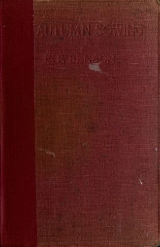 An Autumn Sowing
