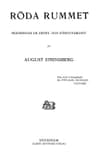 Röda Rummet: Skildringar Ur Artist- Och Författarlivet