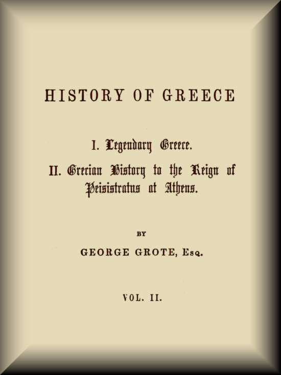 History of Greece, Volume 02 (of 12)