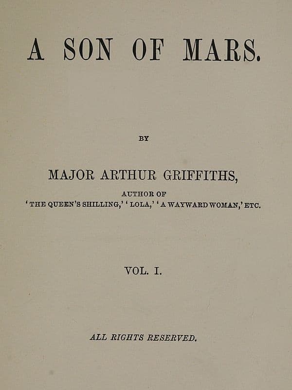 A Son of Mars, Volume 1