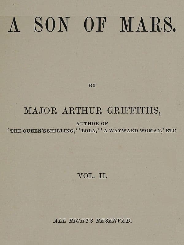 A Son of Mars, Volume 2