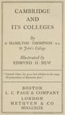 Cambridge and Its Colleges