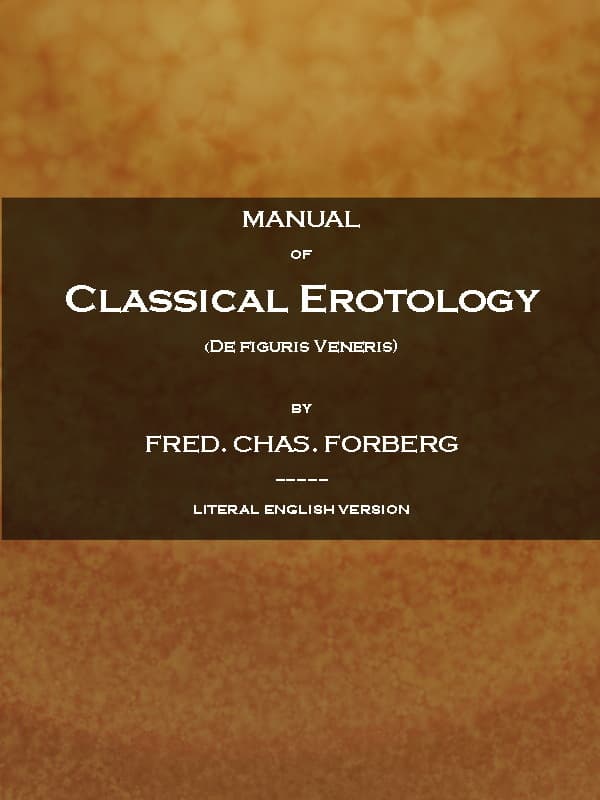 Manual of Classical Erotology (de Figuris Veneris)