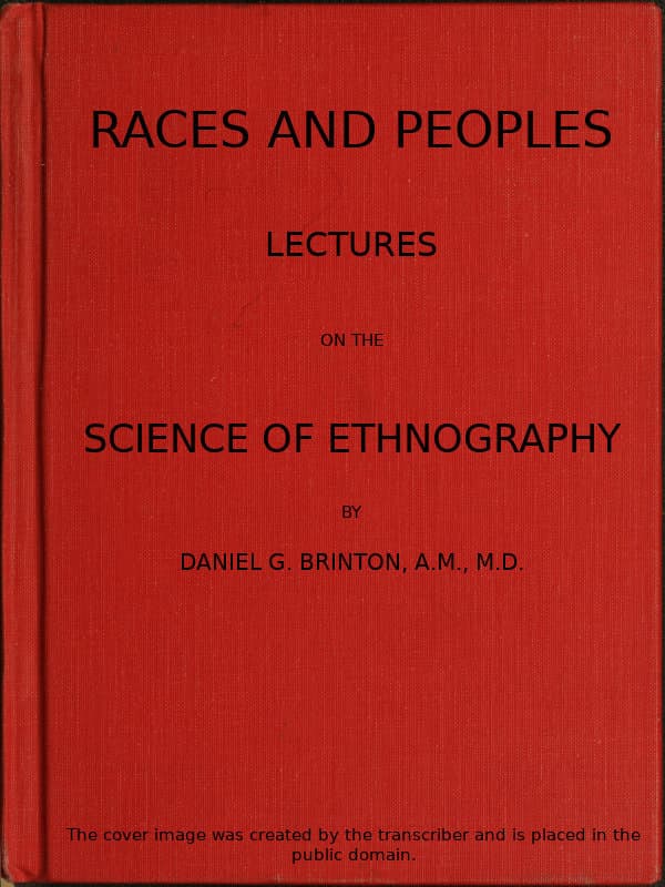 Races and Peoples: Lectures on the Science of Ethnography