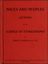 Races and Peoples: Lectures on the Science of Ethnography