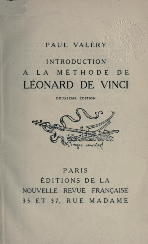 Introduction À La Méthode De Léonard De Vinci