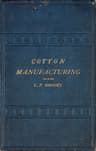 Cotton Manufacturing