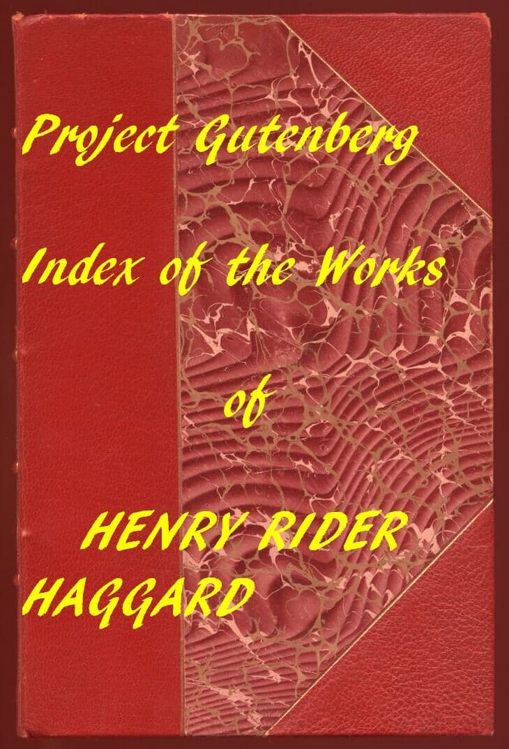 Henry Rider Haggard (Gutenberg Index)