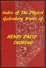 Henry David Thoreau (Gutenberg Index)