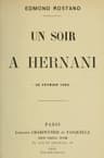 UN Soir À Hernani, 26 Février 1902