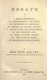 The Essays of Adam Smith