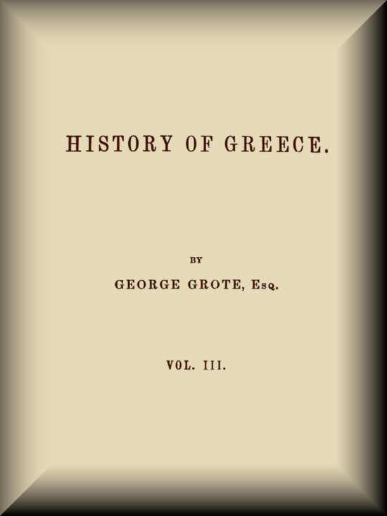 History of Greece, Volume 03 (of 12)