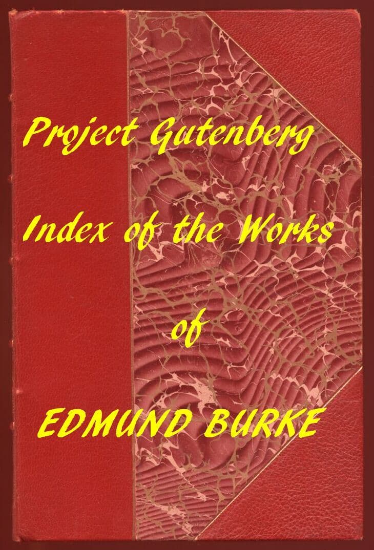 Edmund Burke (Gutenberg Index)