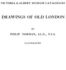 Drawings of Old London