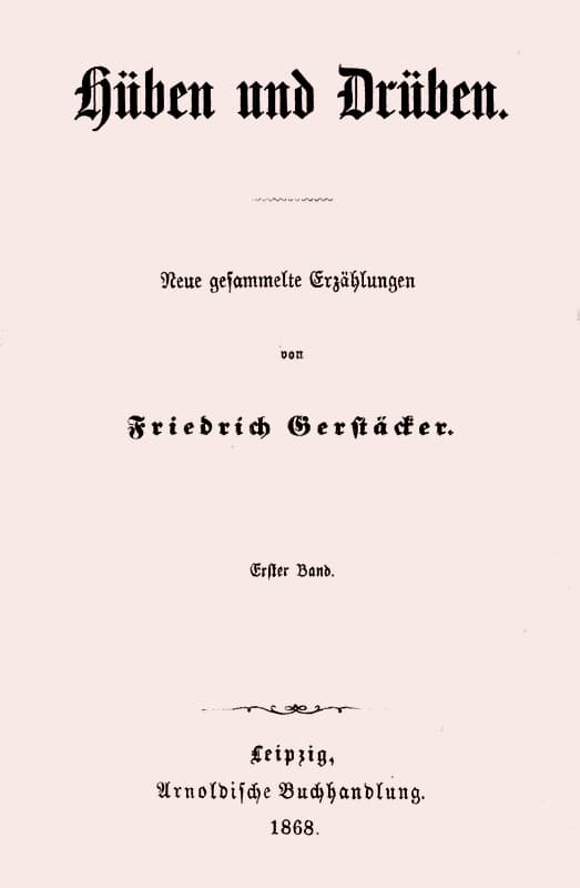 Hüben und Drüben; Erster Band (1/3)