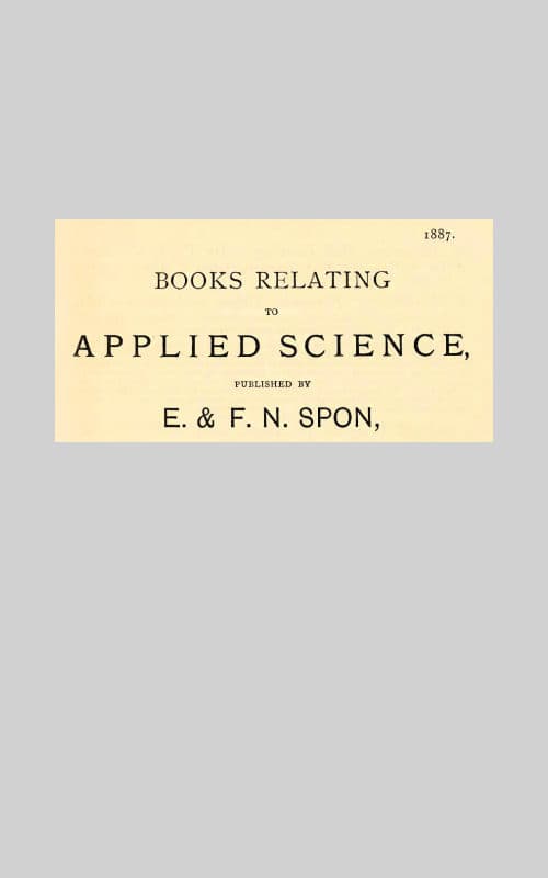 Books Relating to Applied Science, Published