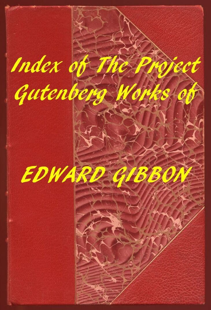 Edward Gibbon (Gutenberg Index)