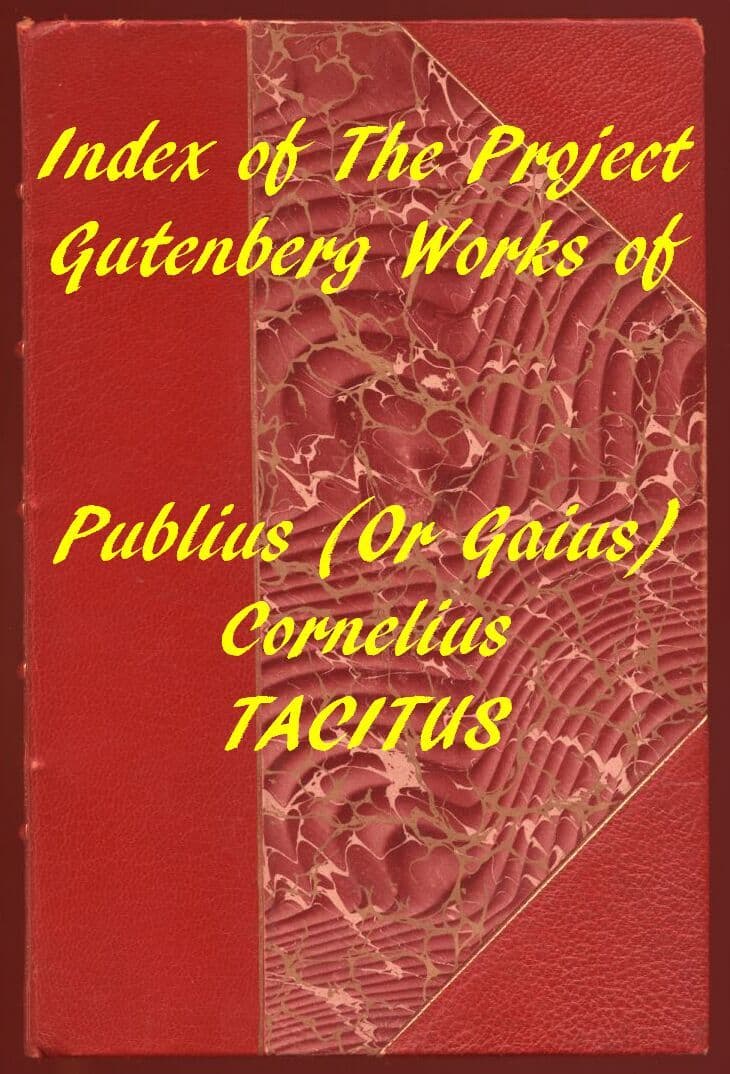 Cornelius Tacitus (Gutenberg Index)