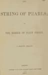 The String of Pearls; Or, The Barber of Fleet Street. A Domestic Romance.