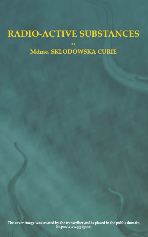 Radio-Active Substances