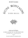 Histoire d'une Montagne