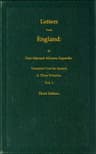 Letters from England, Volume 1 (of 3)