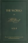 The Works of Thomas Hood; Vol. 02 (of 11)