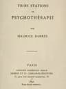 Trois Stations de psychothérapie