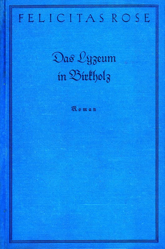 Das Lyzeum in Birkholz: Roman