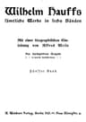 Wilhelm Hauffs sämtliche Werke in sechs Bänden. Bd. 5