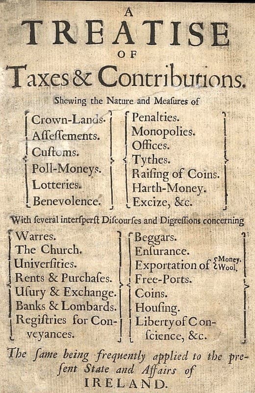 A Treatise of Taxes and Contributions